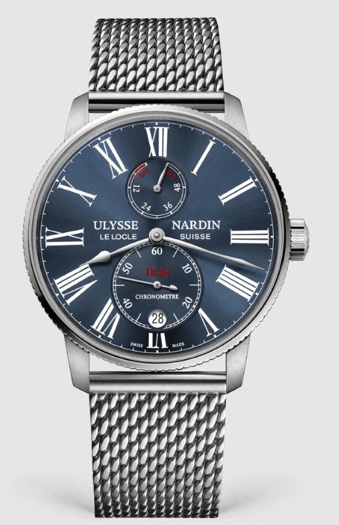 Ulysse Nardin Marine Torpilleur 42mm 1183-310-7MIL/43 Replica Watch